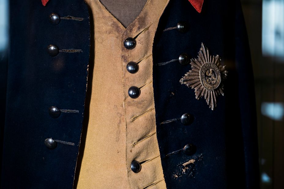 Uniform worn by Frederick II (1712-1786), who was popularly known as Frederick the Great and "The Old Fritz."