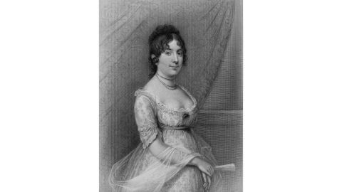 Through her massive popularity and savvy diplomacy skills, <a href="https://www.whitehouse.gov/about-the-white-house/first-ladies/dolley-payne-todd-madison/" target="_blank" target="_blank">Dolley Madison helped evolve the standard</a> for the first lady role. <br /><br />The <a href="https://www.pbs.org/wgbh/americanexperience/features/dolley-madisons-life/" target="_blank" target="_blank">first first lady to host an inaugural ball</a>, Dolley is known for employing both political acuity and social charm as she worked as a presidential hostess during husband James Madison's administration. <br /><br /><strong>Served: </strong>1809-1817
