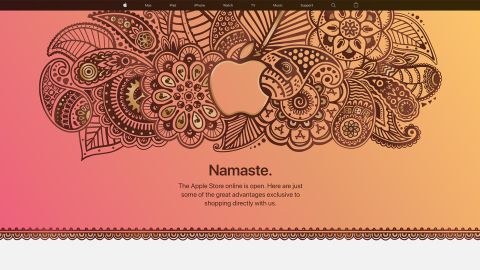 A screenshot of Apple's new online store in India. The site launched Wednesday, marking a milestone for the company in its expansion plans.