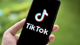 CHINA - 2020/09/20: In this photo illustration a TikTok logo is seen displayed on a smartphone. (Photo Illustration by Sheldon Cooper /SOPA Images/LightRocket via Getty Images)