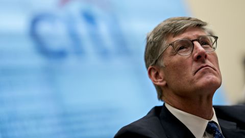 Michael Corbat, chief executive officer of Citigroup Inc., listens during a House Financial Services Committee hearing in Washington, D.C. on April 10, 2019.