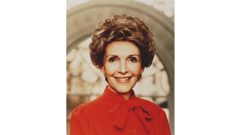 When Nancy Reagan began her tenure as first lady alongside President Ronald Reagan, she was ready and willing to support him in any capacity -- whether that was firing, hiring or advising. <br /><br />As one part of a presidential partnership, Reagan saw her role as being her husband's biggest champion and protector. "You're the one who knows him best," <a href="https://millercenter.org/president/reagan/essays/reagan-1981-firstlady" target="_blank" target="_blank">she said</a>. "You don't give up your right to an opinion just because you're married to the president."<br /><br />For Nancy Reagan, those opinions included removing her husband's chief of staff and getting him<a href="https://www.nytimes.com/2016/03/07/us/nancy-reagan-a-stylish-and-influential-first-lady-dies-at-94.html" target="_blank" target="_blank"> to apologize for the Iran-contra scandal</a>, in addition to pursuing her own initiatives as first lady, such as the ubiquitous 1980s "Just Say No" campaign. Plus, on the style front she gave us that <a href="https://www.townandcountrymag.com/society/news/a5295/nancy-reagan-style-icon/" target="_blank" target="_blank">signature Reagan red</a>.<br /><br /><strong>Served: </strong>1981 - 1989