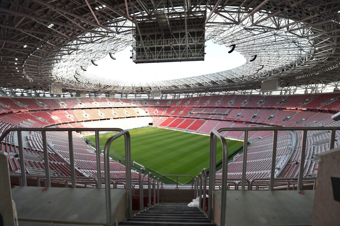 The Puskas Arena will host the Super Cup match between Bayern Munich and Sevilla. 