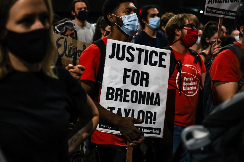 In Pictures: Breonna Taylor Decision Sparks Protests | CNN