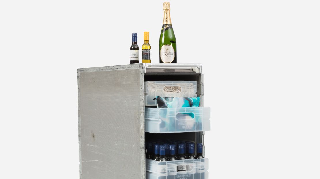 Aviation fans rushed to snap up these Qantas catering carts.