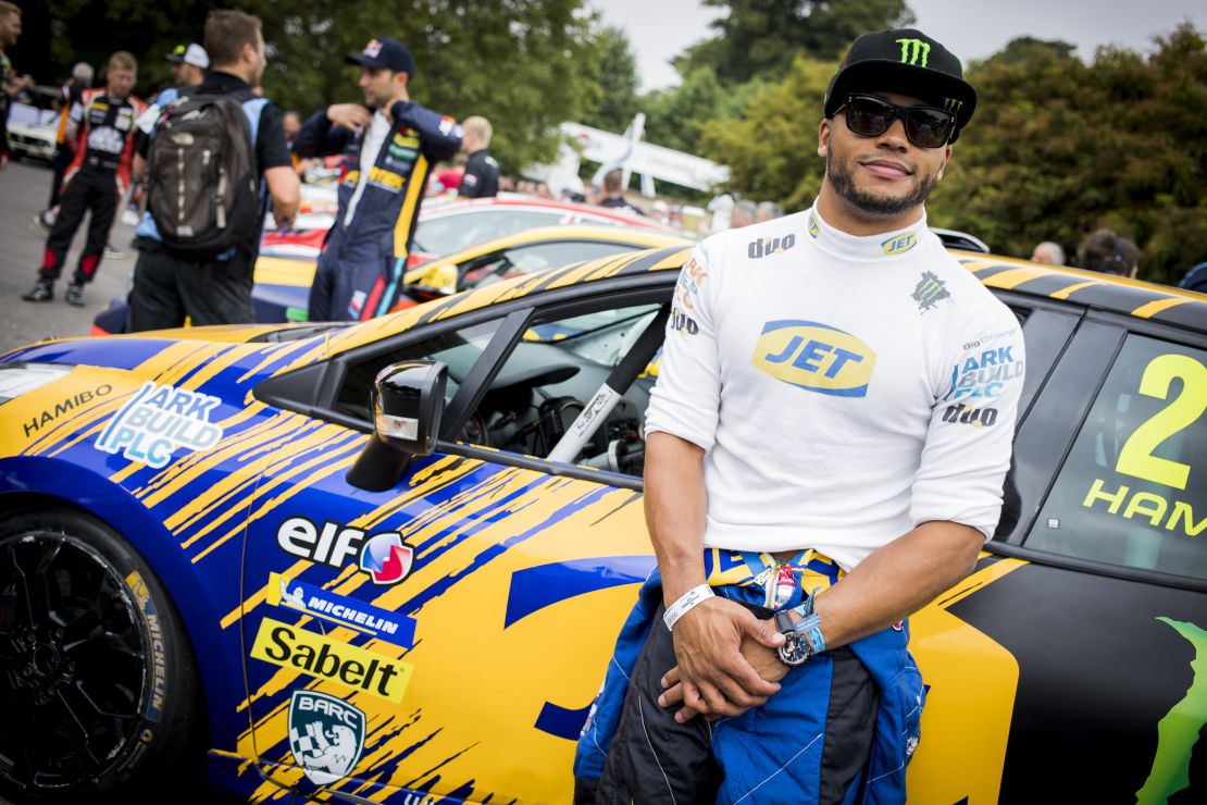 Nicholas Hamilton competes in the British Touring Car Championship.