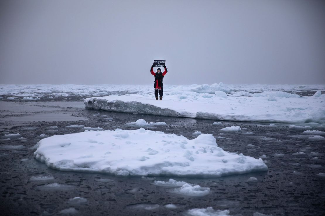 A Greenpeace team is in the Arctic to document the impact of the climate crisis and investigate marine life in the region.