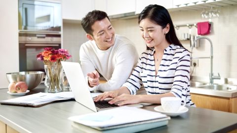 You can open a money market fund and get a higher rate than a cash deposit at a bank.
