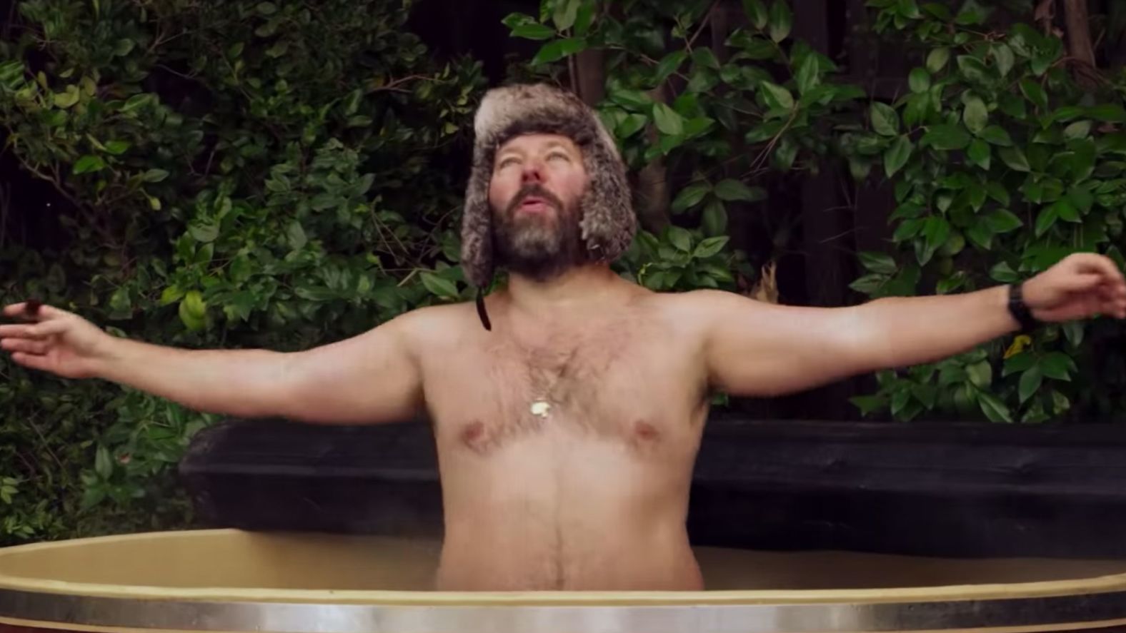 <strong>"The Cabin with Bert Kreischer"</strong>: After years on the grind, Bert Kreischer sets out on a purifying retreat to a remote cabin to cleanse his "mind, body and soul." In this a new docuseries, the comedian is joined by his celebrity friends as he attempts bizarre therapy techniques, intense physical challenges, and ridiculously improvised encounters with nature. <strong>(Netflix) </strong>