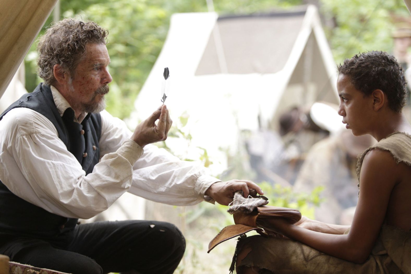 <strong>"The Good Lord Bird"</strong>: Ethan Hawke stars as controversial abolitionist John Brown in this limited series that unfolds from the point of view of Onion (Joshua Caleb Johnson), a fictional enslaved boy who becomes a member of Brown's motley family of abolitionist soldiers during Bleeding Kansas, a time when the state was a battleground between pro- and anti-slavery forces. <strong>(Showtime)</strong>