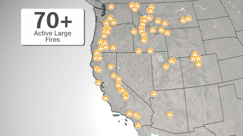 Heat Wave To Increase Wildfire Threat In The West | CNN