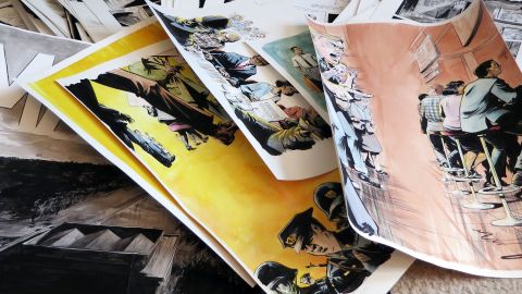 Artwork from the first installment of the "March" graphic novel trilogy. (Courtesy Nate Powell)
