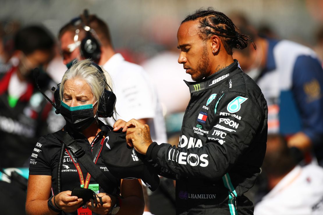 Lewis Hamilton was handed time penalties at the Russian GP. 