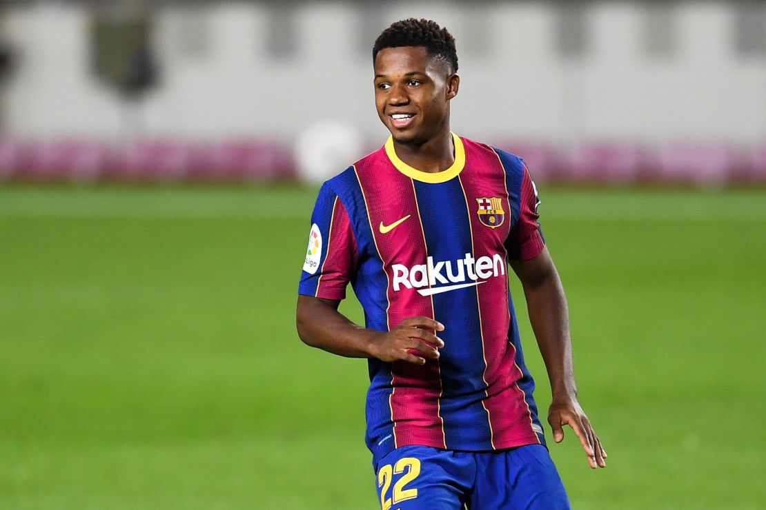 Ansu Fati was the star of the show for Barcelona in its victory over Villarreal.