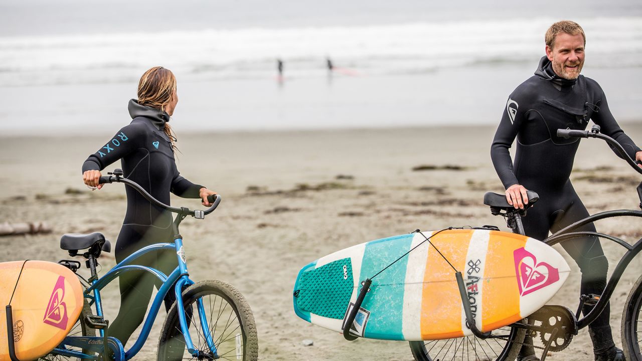 Twenty or 30 years ago, surfers were just a small element of Tofino's diverse community. Today, surf culture is a major part of Tofino.