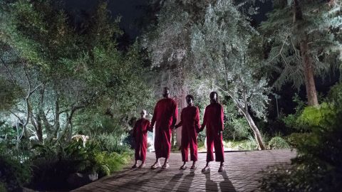 A family is attacked by mysterious doppelgangers in Jordan Peele's "Us."