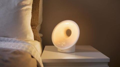 mejor lámpara de terapia de luz Philips SmartSleep Wake-Up Light Therapy Lamp