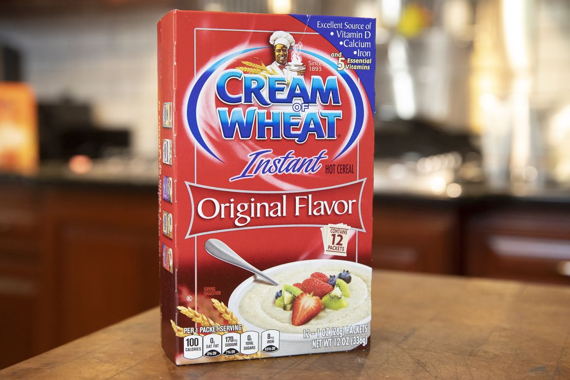 A box of Instant Cream of Wheat is arranged for a photograph in Tiskilwa, Illinois, U.S., on Sept. 24, 2020.