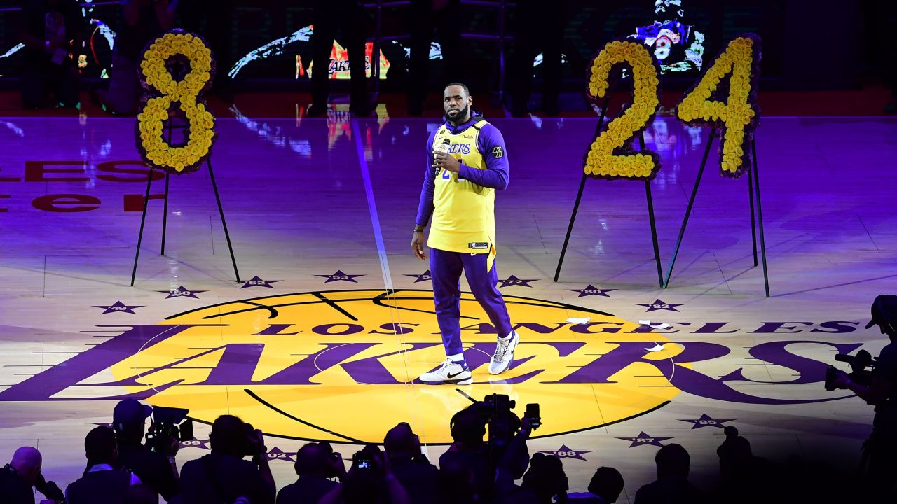 L.A. Lakers to Wear Kobe Bryant Tribute Jerseys In NBA Playoffs
