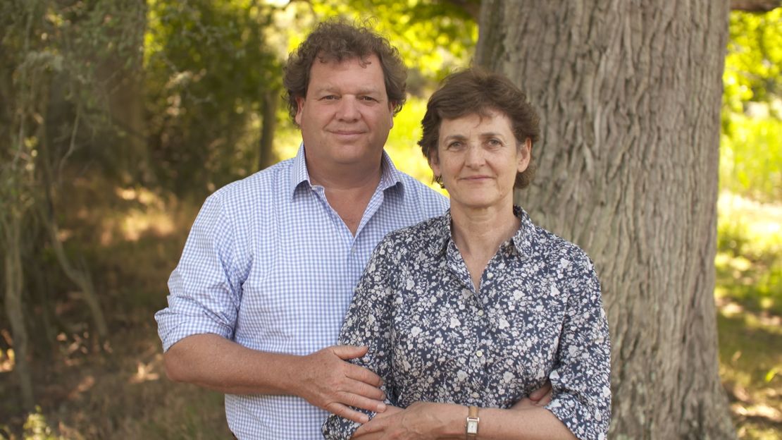 Knepp estate's owners, Charlie Burrell and Isabella Tree.