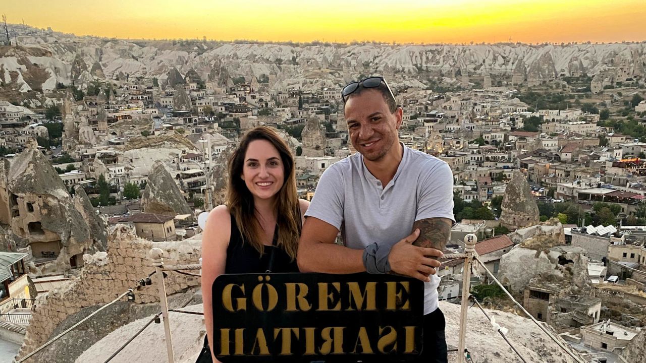 Therese Rocca and Josiah Burton traveled to Turkey together without ever meeting before.