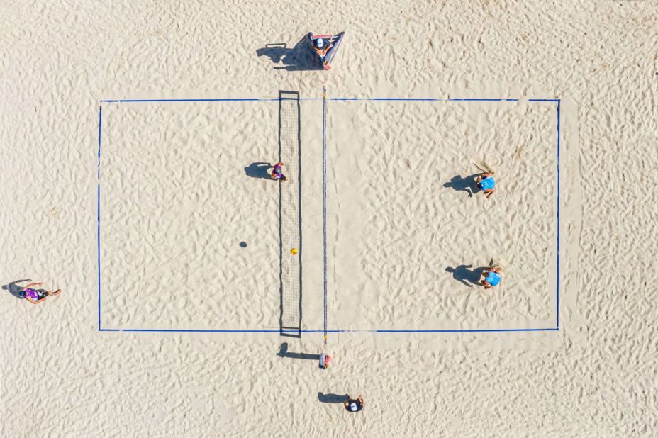 This beach volleyball shot by Kenny Beele was also highlighted.