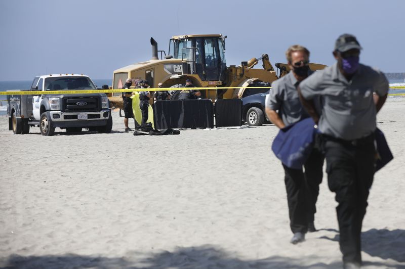 Tractor Runs Over And Kills Woman Sleeping On California Beach | CNN