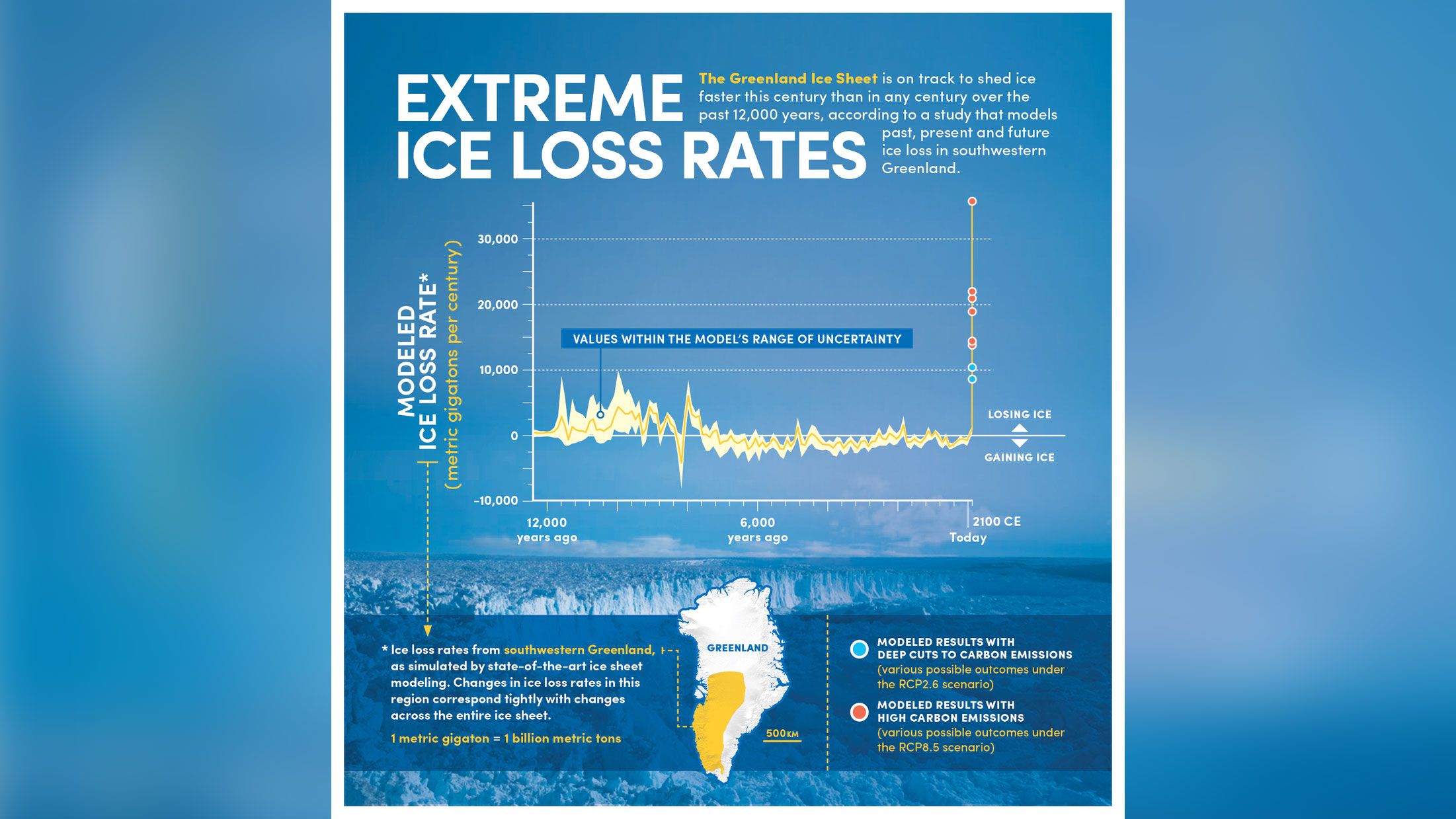Greenland's ice sheet is melting as fast as at any time in ...