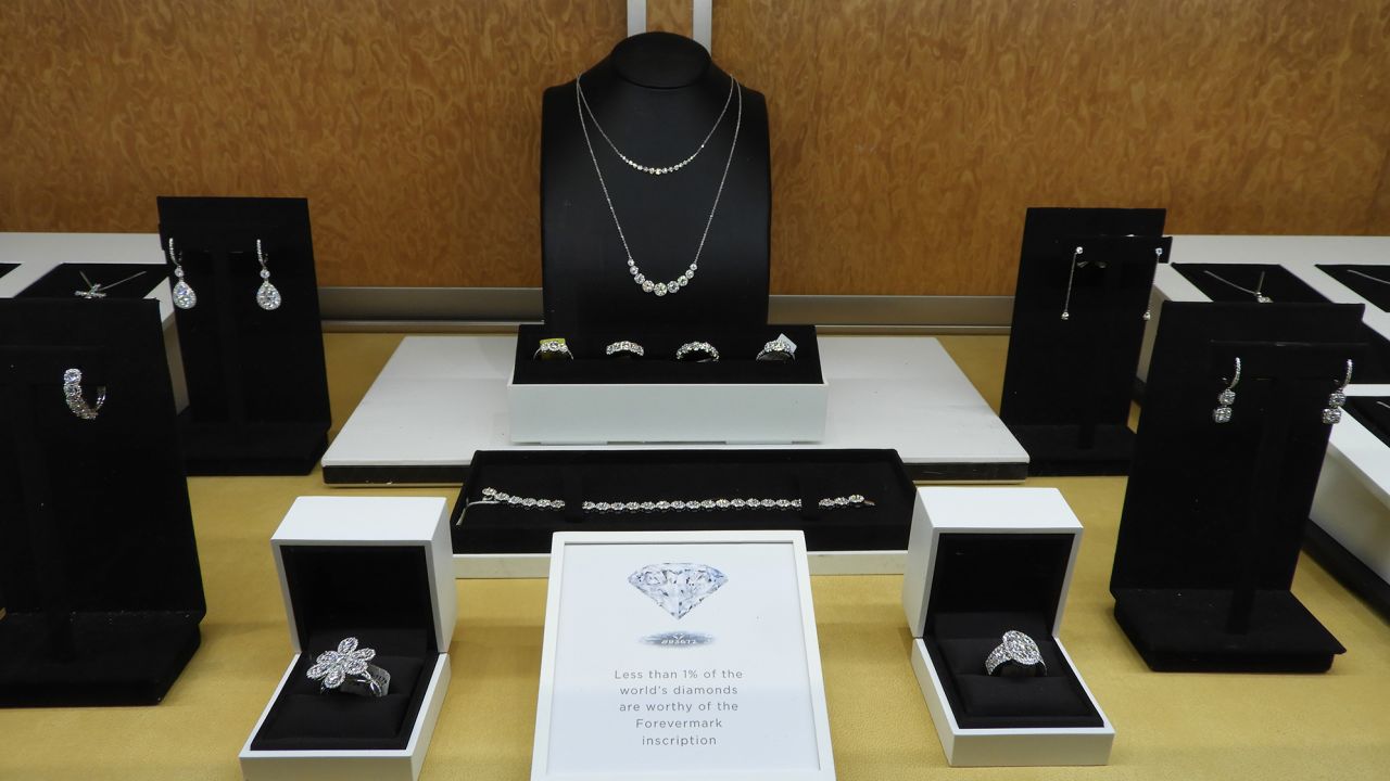 De Beers' Forevermark diamond jewelry brand.