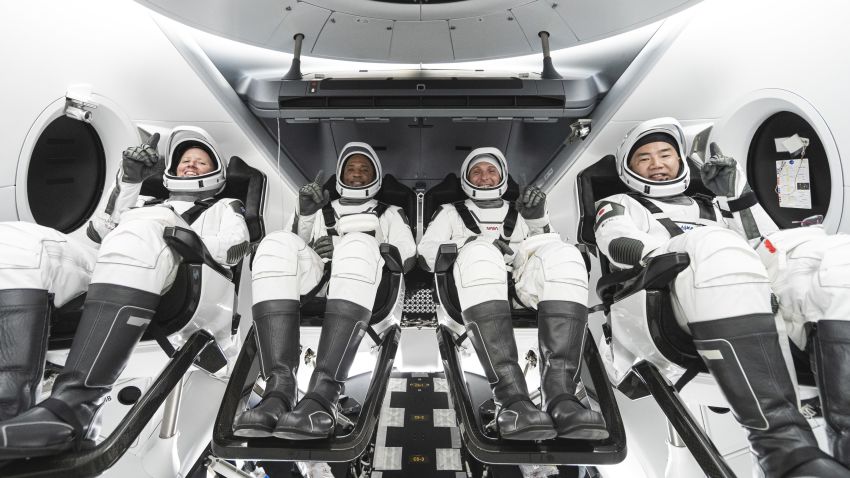 The crew of the next SpaceX Crew Dragon mission to the ISS