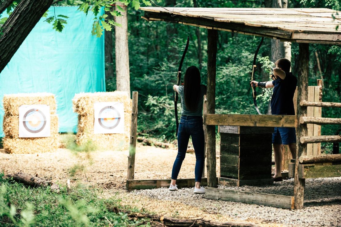 The Inns of Aurora in the Finger Lakes of upstate New York offers guests private archery lessons.