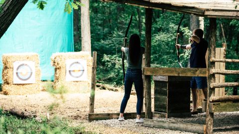 The Inns of Aurora in the Finger Lakes of upstate New York offers guests private archery lessons.