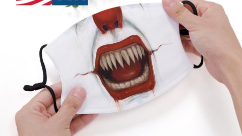 CaseRocket Scary Clown Face Mask