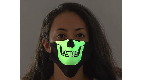 Costume Agent Glow-in-the-Dark Skeleton Mask