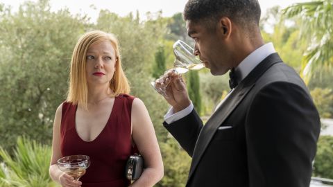 In "Soulmates," Sarah Snook (left) and Kingsley Ben-Adir play characters Nikki and Franklin, whose marriage struggles.
