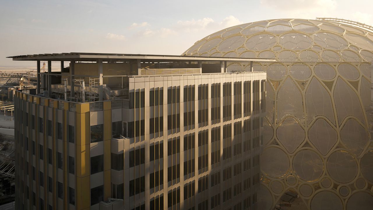Al Wasl Dome, the canopy above a central hub of the Expo site, will live on after the event ends in 2022.