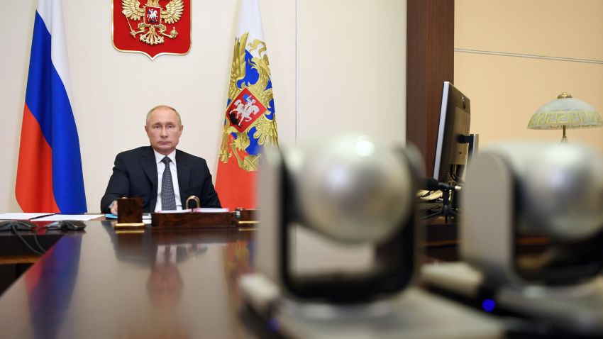 Russian President Vladimir Putin announced the vaccine on a video conference call with government officials.