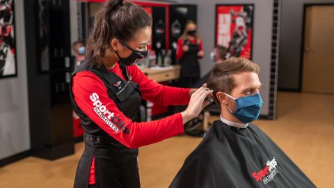 Sport Clips' CEO Edward Logan said salons have proven they can operate safely.