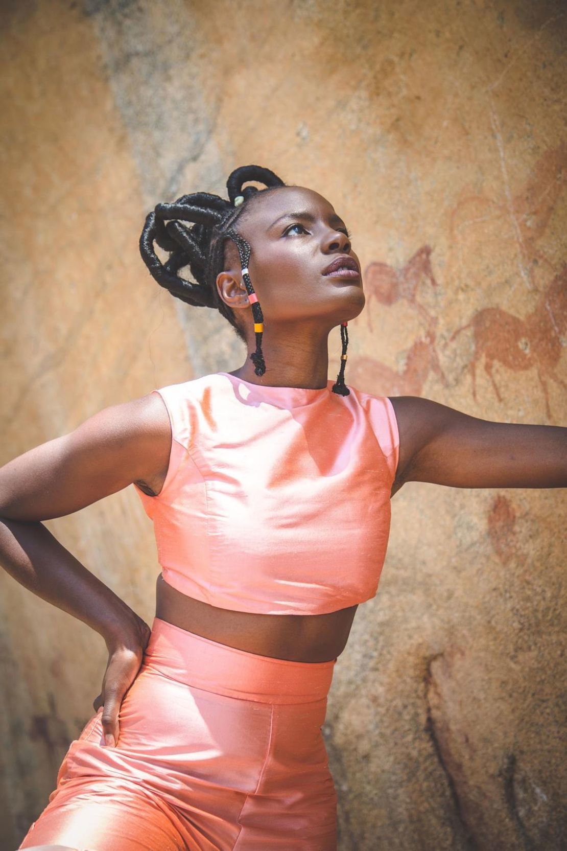 "There's British Shingai who grew up in South London with all the energy of the concrete jungle," Shingai said. "But I also feel like an old soul because of the Zimbabwean and Bantu heritage I have."