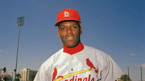 St. Louis Cardinals pitcher Bob Gibson is pictured during spring training, March 1968