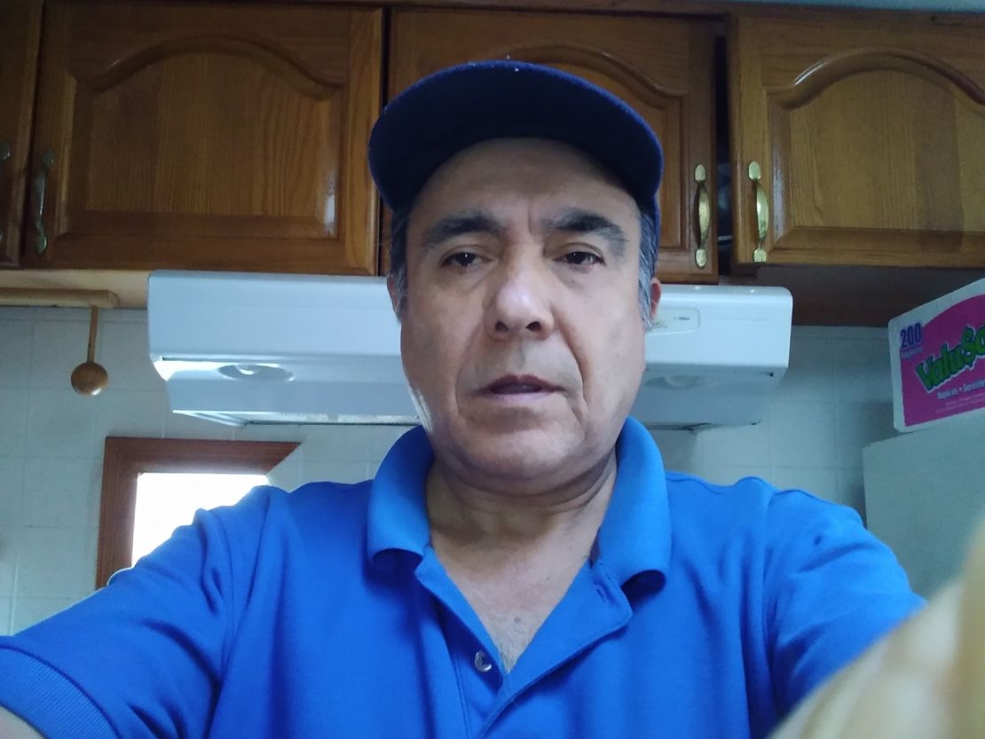 Juan Jose Martinez Camacho lost his job as a hotel cook in March after 22 years.