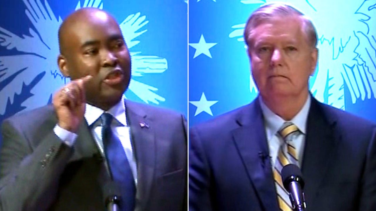 lindsey graham jaime harrison debate