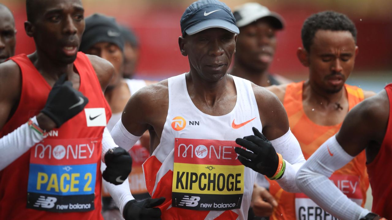 Kipchoge struggled in a race he has won on four previous occasions.