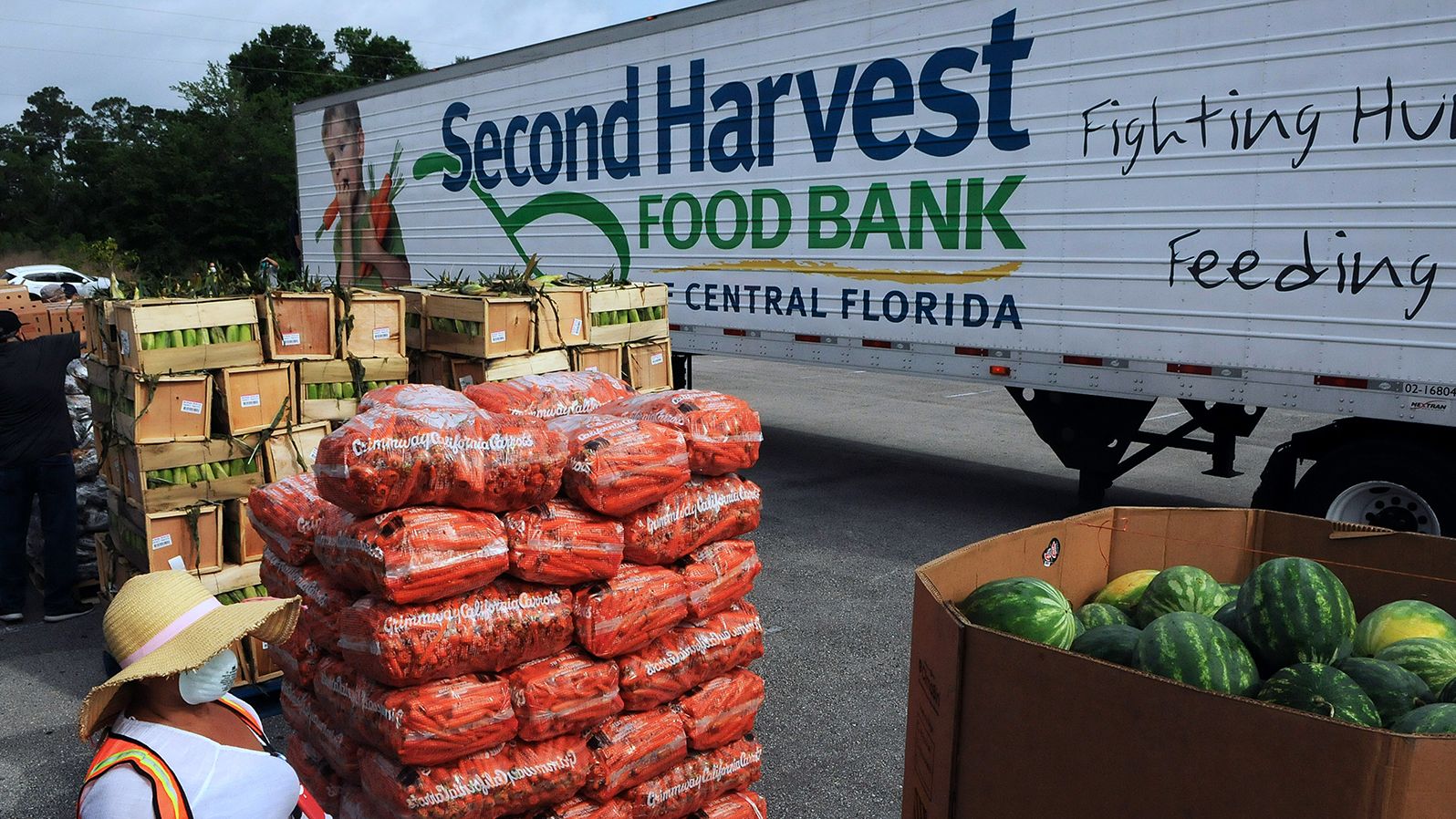 Second Harvest Food Bank of Central Florida has doubled its daily distribution during pandemic relief efforts.