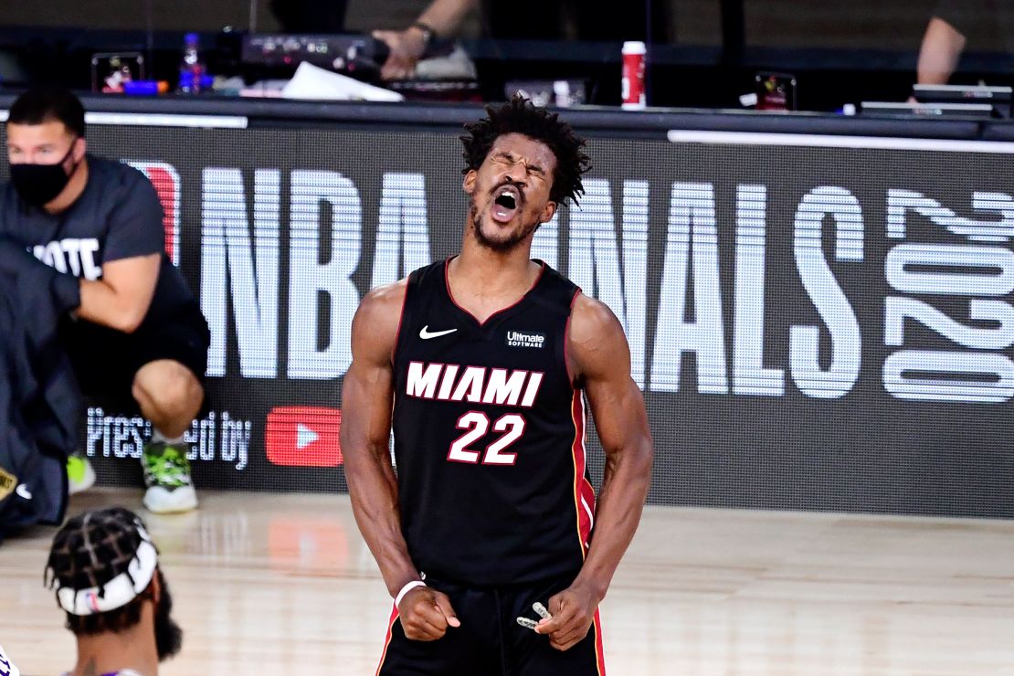 Miami Heat's Jimmy Butler notches a triple-double in NBA Finals Game 3  victory over Lakers