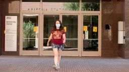 University Center in downtown Phoenix used to be bustling with students going to class. Now, it's mostly empty.