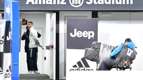 Cristiano Ronaldo and Juventus had no opponent to face on Sunday.