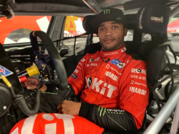 Nicolas Hamilton is seven years younger than his half-brother Lewis, who is a six-time Formula One world champion. Nicolas has cerebral palsy -- but that hasn't stopped him becoming a racing driver. He competes in the <a href="index.php?page=&url=https%3A%2F%2Fwww.btcc.net%2F" target="_blank" target="_blank">British Touring Car Championship</a>,  driving a specially adapted car. 