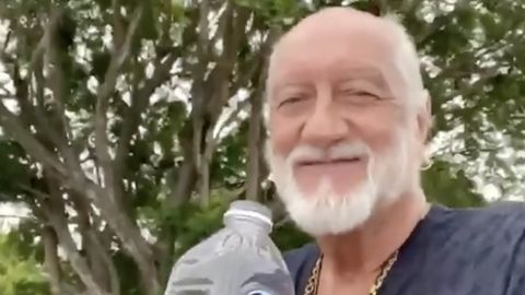 Mick Fleetwood uploaded his tribute video Sunday.
