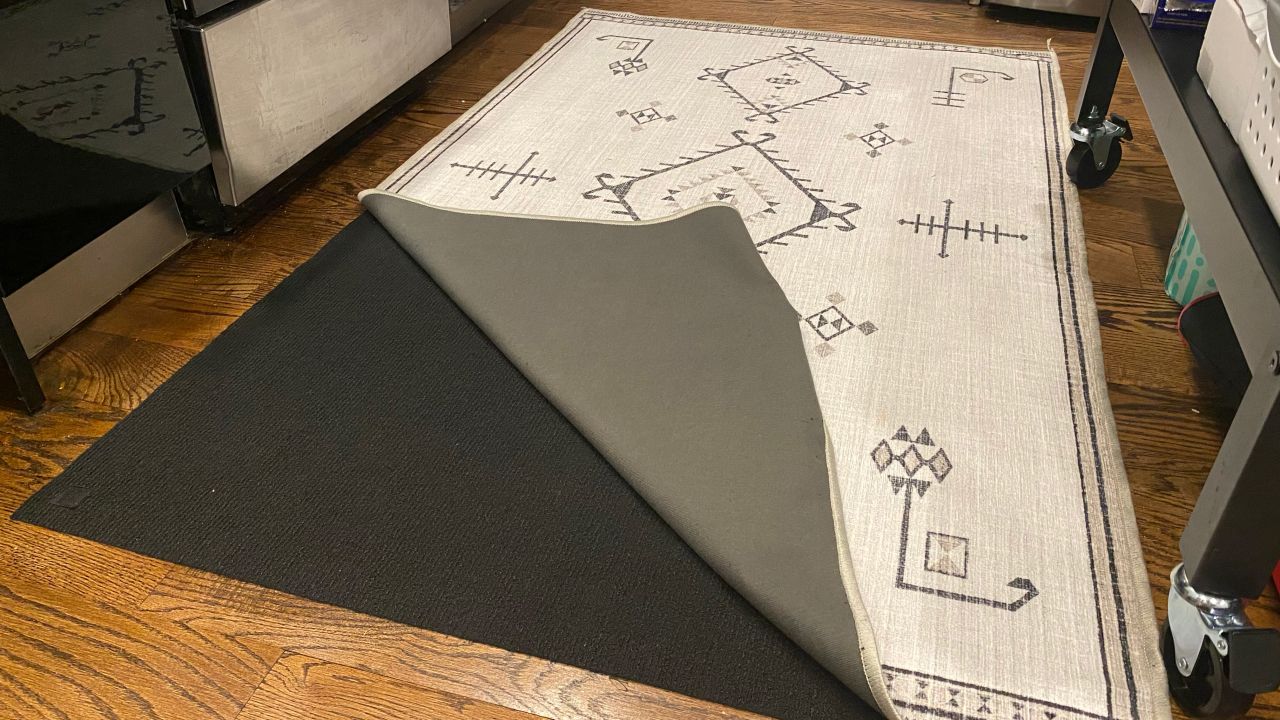 Ruggable's rug cover and rug pad